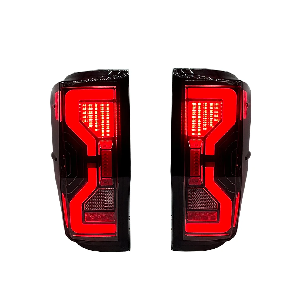2Pcs Vehicle Exterior LED Rear Tail Light For Ranger T6 T7 T8 Raptor Xl Xlt WIldtrack 2012-2021 Modification Taillight Assembly