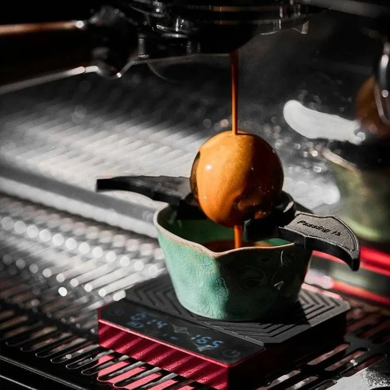 MUVNA Coffee Ice Ball Holder Kit for Espresso&Pour Over,Preserve Coffee Aroma Stainless Steel,Barista Accessories Gift