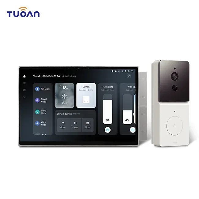 2026 2025 New Arrival Wifi Smart Home Automation Background Music BLE MESH ZIGBEE Multi-function Gateway