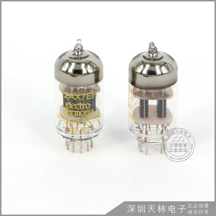 SUQIYA-EH ECC83 12AX7หลอดสุญญากาศวาล์วสัญญาณเสียงระบบไฮไฟชุดเครื่องขยายสัญญาณเสียงระบบอิเล็กทรอนิกส์แบบ DIY ความแม่นยำที่จับคู่กันเป็นรูปสี่เหลี่ยม