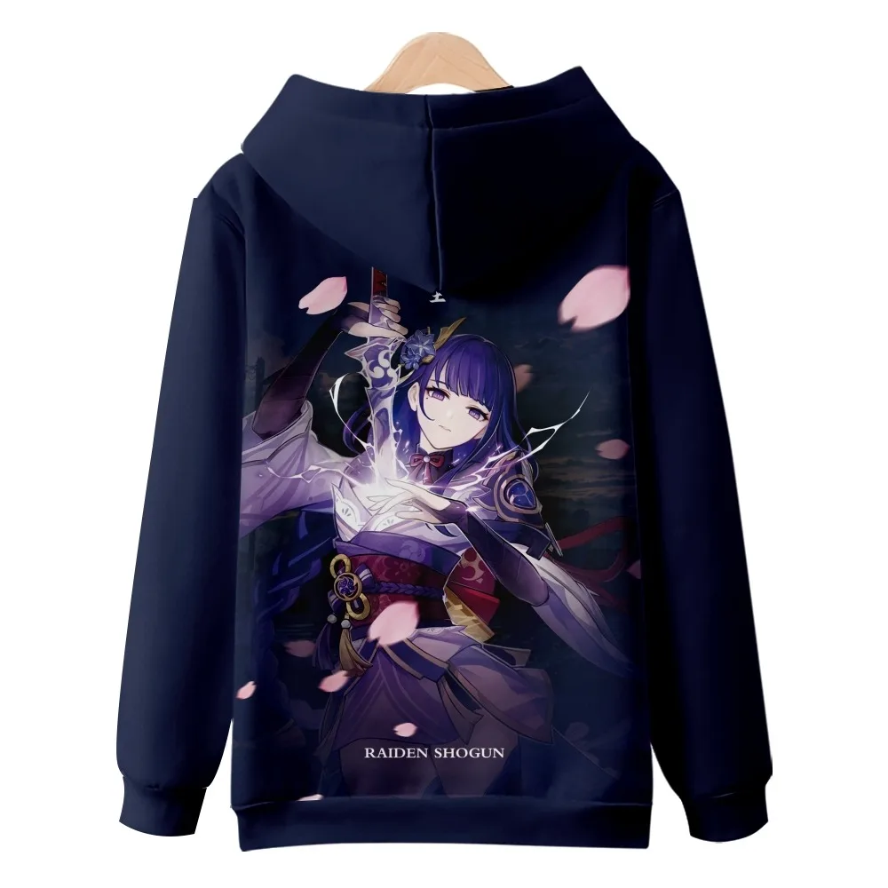 

3D genshin Impact print Beelzebul cosplay hooded Sweatshirt Women/Men Casual harajuku auntumn winter hoodie Clothes