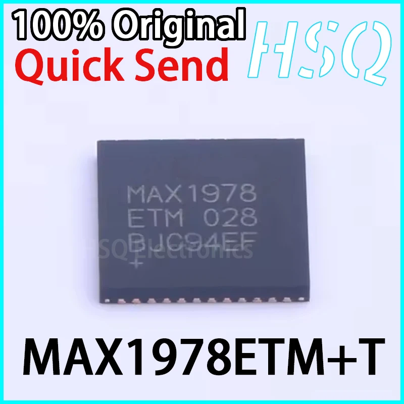 1PCS Original MAX1978ETM+T Power Management Chip TQFP-48 SMT