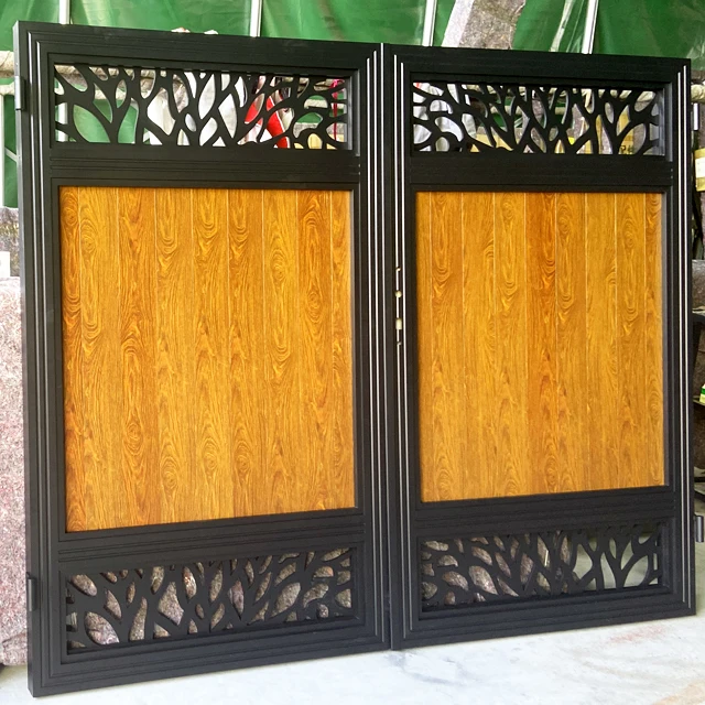 Aluminium Gates Aluminium Courtyard Gate Villa Doors Electric Garden Gates Aluminum Driveway Gates