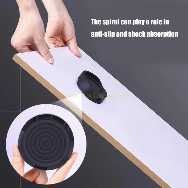 D0AB SET 4 tappetini stabilizzanti per elettrodomestici per prevenire agitazione e lo slittamento asciugatrice
