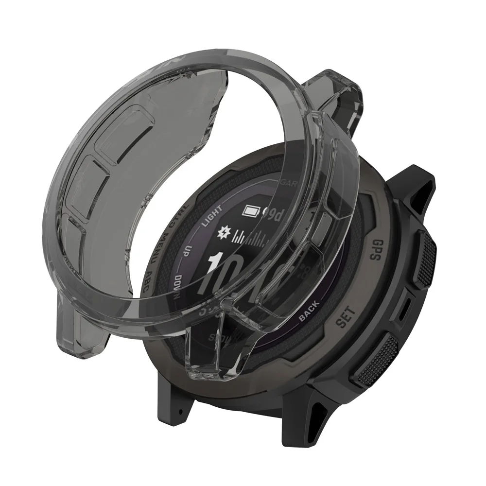 For Garmin instinct 2 2s TPU Case Soft Protector Cover Bumper Watch Frame Shockproof Protective Shell