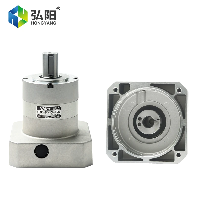 Nidec Planetary Reducer 750/850/1000W Servo Motor Nema 34 Reduction Gearbox Speed Ratio 1:5 1:8 1:10 DC Motor Transmission