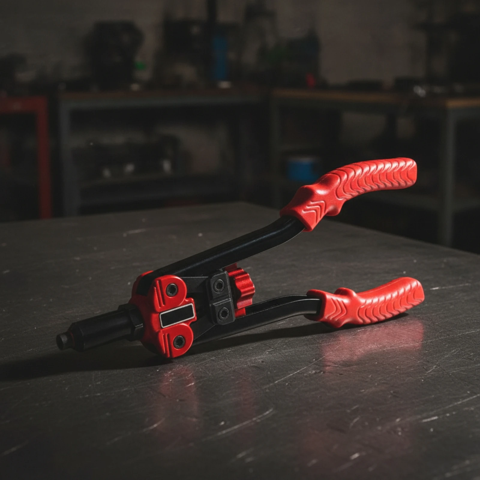 Rivet Nut Tool Kit Heavy-Duty Rivet Kit Hand Riveter Adjustable Hand Riveter with Case Easy to Use for Mechanics, Workshop