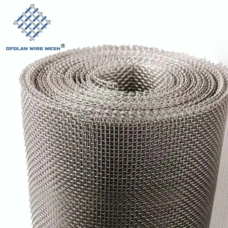 300x1000mm Nickel alloy mesh Inconel625 Inconel High temperature Alloy Mesh 6-100mesh  woven wire mesh Corrosion Preventive