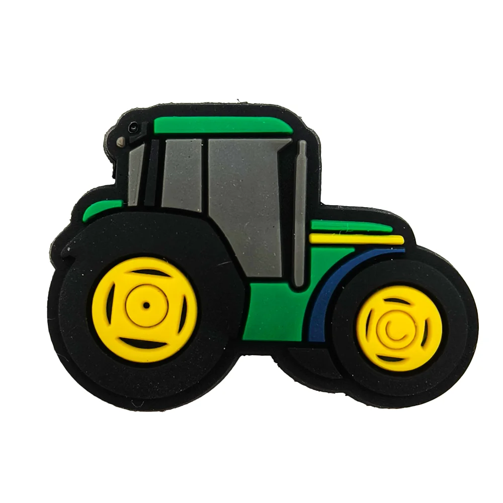 Engineering vehicle Car goods train tractor Shoe Charms for Clogs Sandals Decoration Shoe Buckle for Friends Gifts