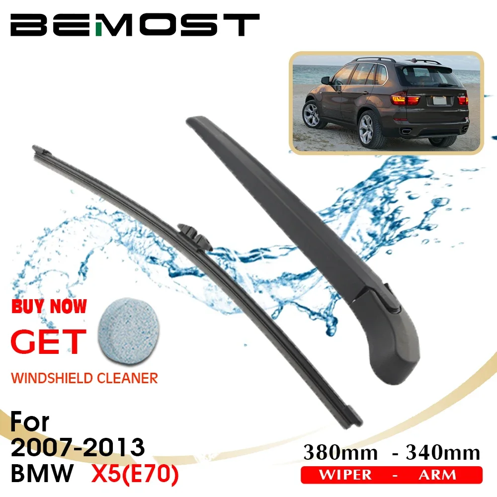 BEMOST Auto Car Rear Wiper Arm Blades Rubber For BMW X5(E70) 2007 2008 2009 2010 2011 2012 2013 2014 2015 2016 2017 2018