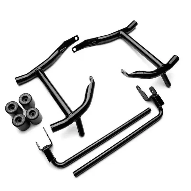 

Motorcycle Rear Bbox Pprotection Bbar Rear Double Bar Modified PB Style Suitable For Harley Avenue Highway Gliding