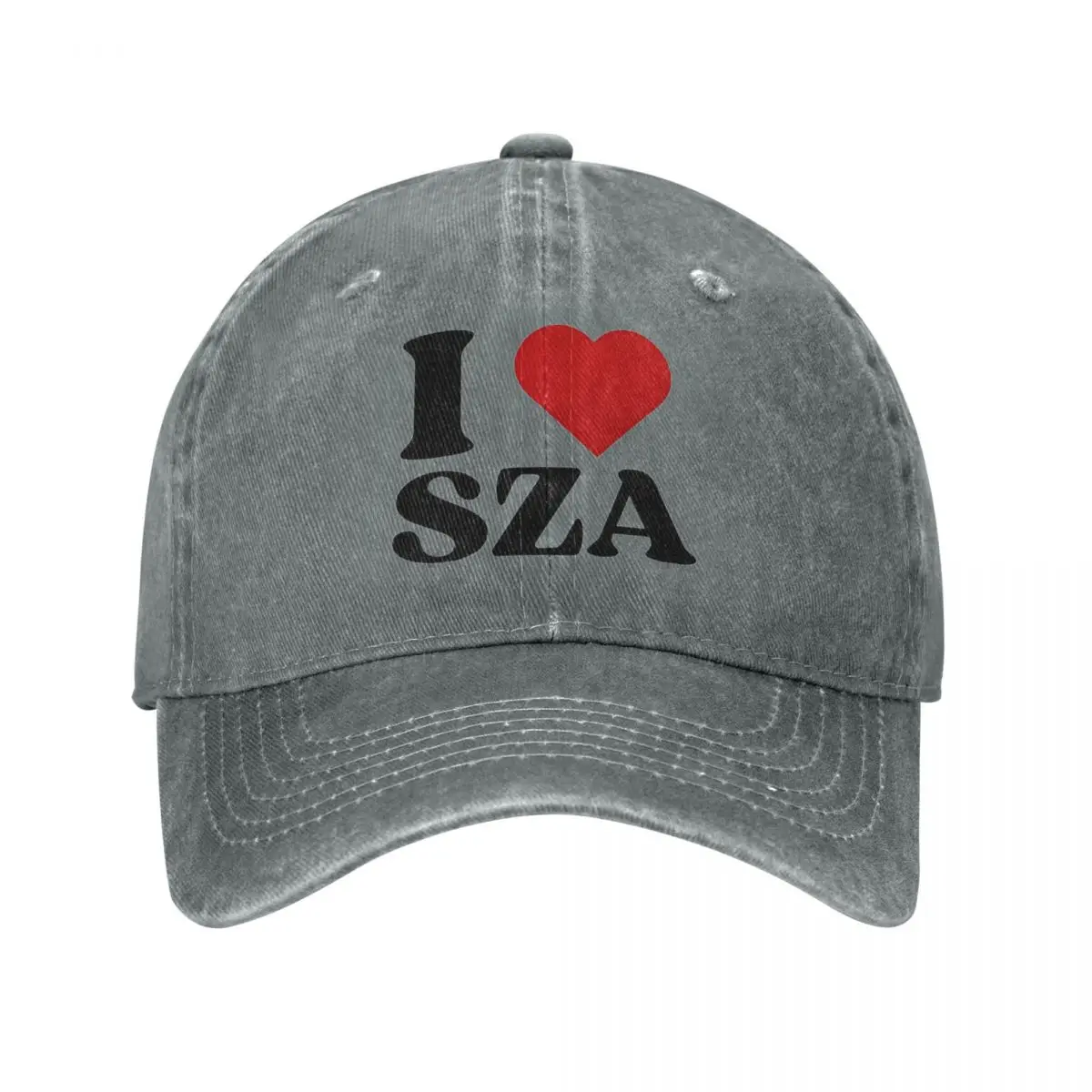 

Fashion I Love SZA Baseball Cap Men Women Distressed Washed Headwear Hip Hop Rapper Outdoor Activities Adjustable Hats Cap