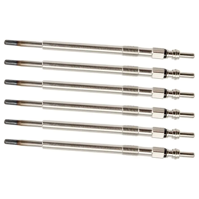 

AB96-For For Jeep 6Pcs Glow Plug 68092635AA For Grand Voyager V Cherokee(KK) Wrangler III