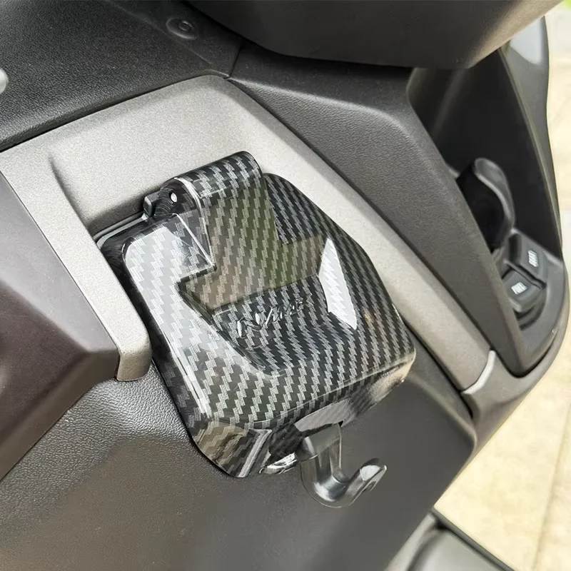 For YAMAHA NMAX155 2025 Nmax125 V3 N-MAX 155 Motorcycle Tool Box Storage Cover Lid Side Storage Pocket Waterproof Cover Toolbox