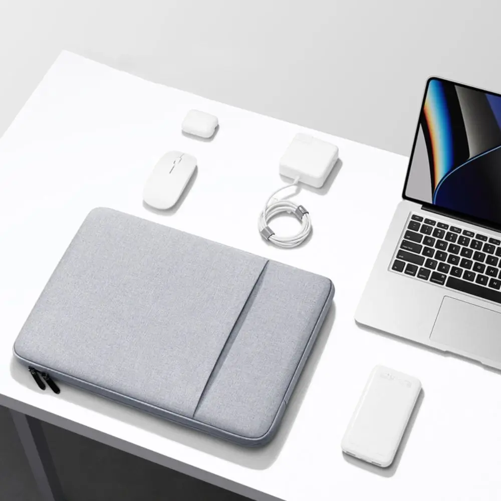 13.3/14/15 Inch Tablet Bag Shockproof Portable Laptop Handbag Case Water-Resistant Padded Shockproof Protective Pouch