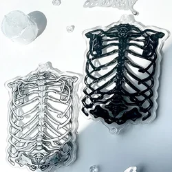 3 Inch Mini Photo Frame Can Accommodate Photo Size 5.5x8.5cm Gothic Card Gumei Acrylic Display Frame Skull Skeleton Photo Frame