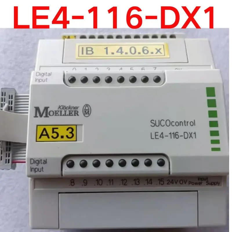 Second-hand test OK  PLC module LE4-116-DX1