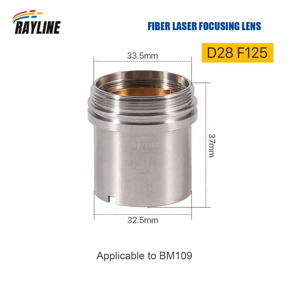 Raytools Laser Head Collimating Focus Lens with Holder D28/30 F100/F125/F150/F155/F200 for BM110 BM111 BM112