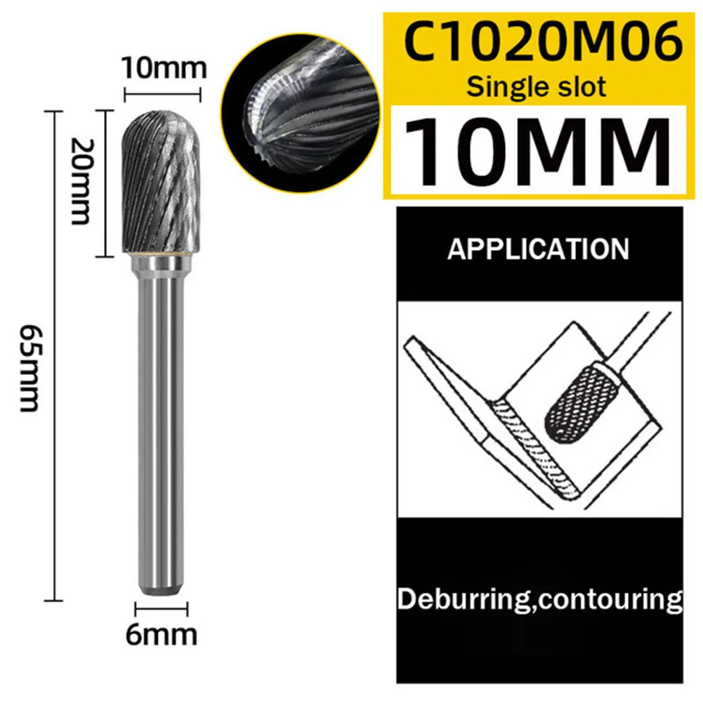 Latest Quantity Hand Tool High Carbon Steel Processing Metal Processing Router Burr Rotary Tools Single Cutter