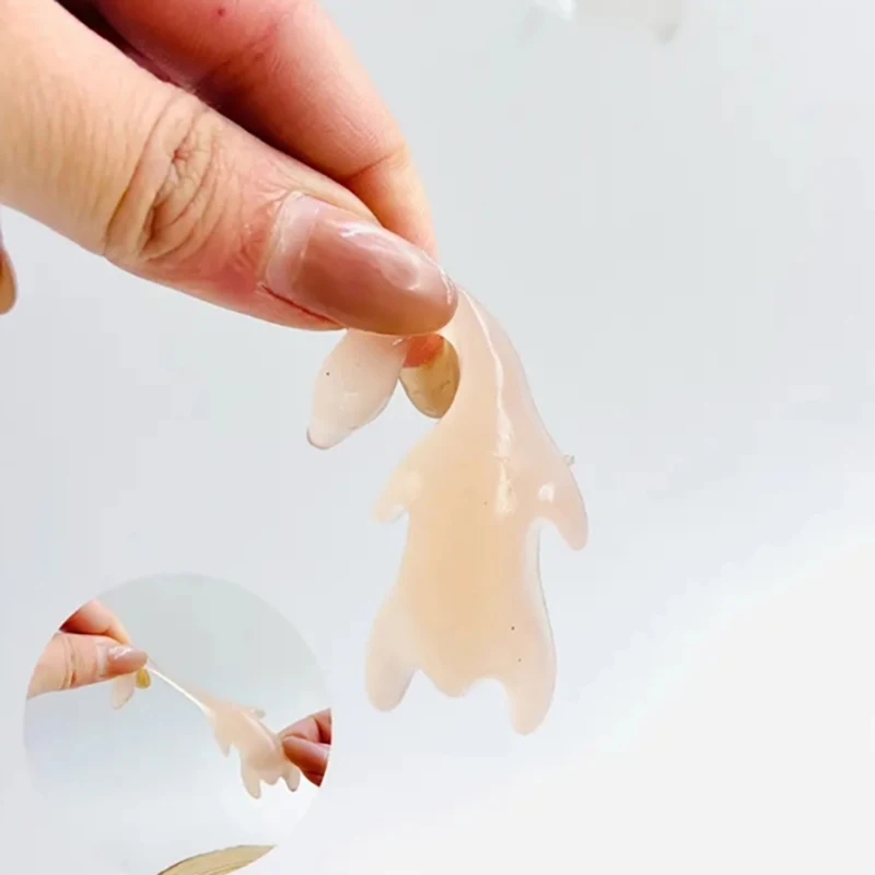 1/4Pcs Fun TPR Squeeze Color Changing Roast Duck Pinching Decompressing Toy Soft Sticky Stress Relief Relax Toys