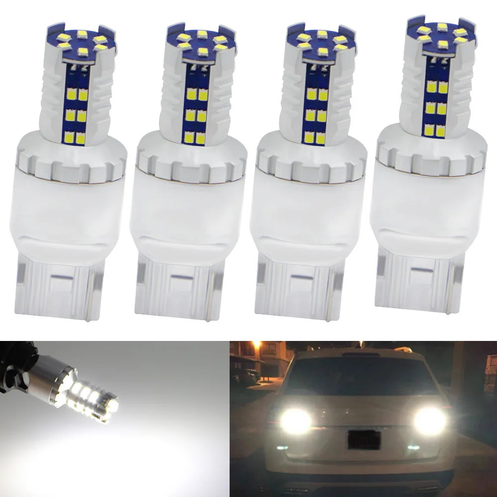 2pcs 1200Lm T25 3157 3156 p27/7w  LED WY21W 7440 7443 LED Bulb  T20 W21W LED W21/5W Car Brake Reverse Light 12V Lamp Turn Signal