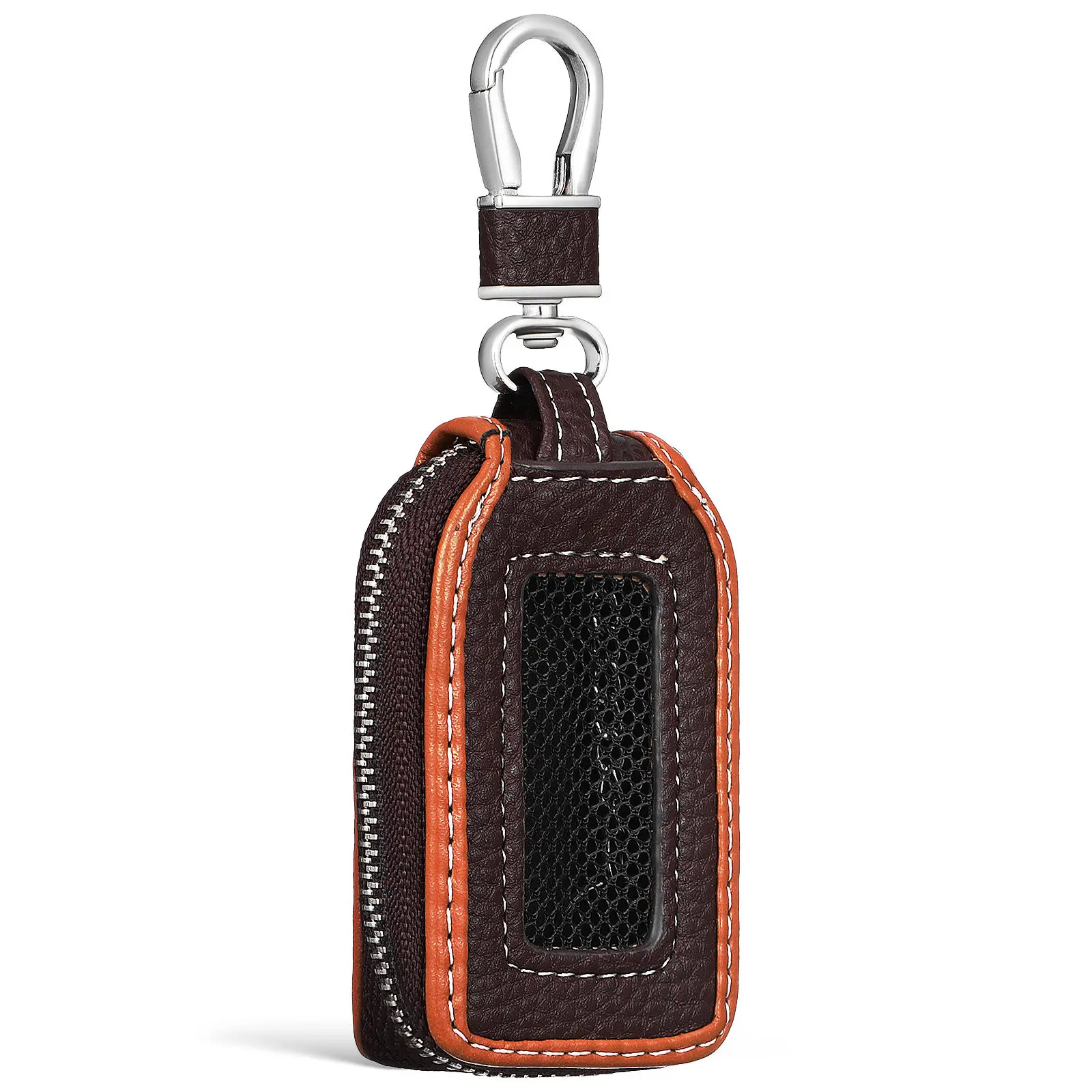 

Car Key Cover PU Material Durable Protective Case Anti-Slip Scratch Waterproof Key Fob Holder Compatible for Most Vehicle Keys