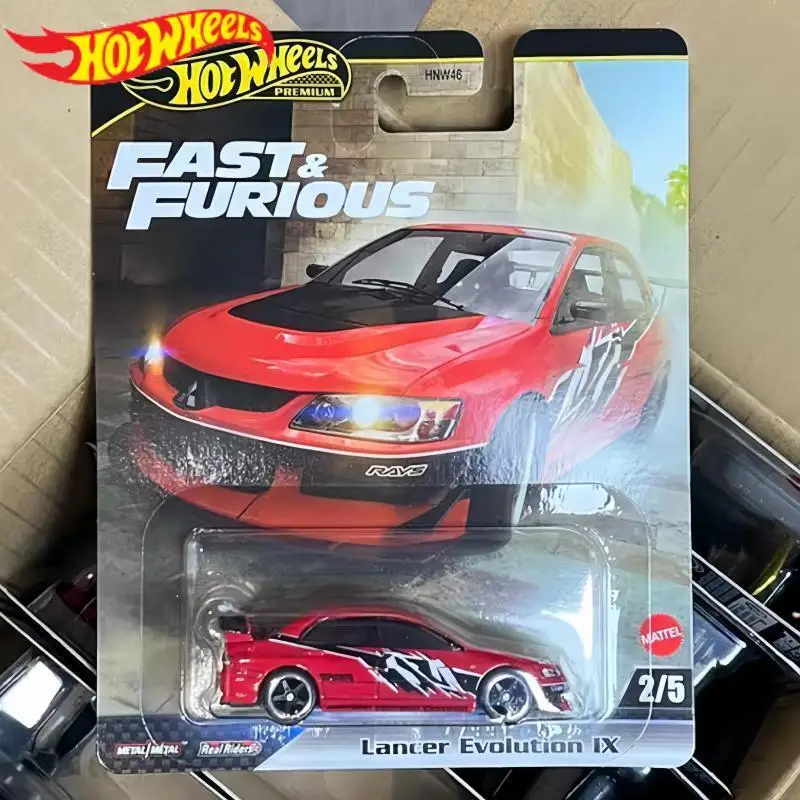 Genuine Hot Wheels Premium Car Fast & Furious Toy Boy 1/64 Diecast  Honda Civic Lancer Evolution Porsche 911 Toyota Chaser Gifts