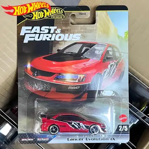 Genuino Hot Wheels Premium Auto Veloce e Furioso Toy Boy 1/64 Diecast Honda Civic Lancer Evolution Porsche 911 Toyota Chaser Regali