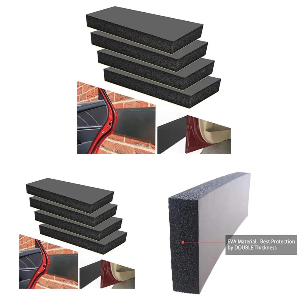 

Heavy Duty Door Protectors Foam Padding Garage Wall Padding Self-Adhesive Protections for Garage
