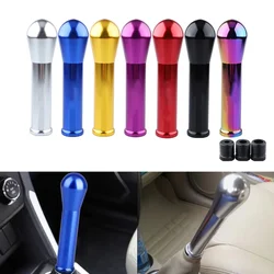 150mm Car Aluminum Gear Shift Knob Head Universal Racing Sports Shifter Lever Manual Transmission Shifter Lever Knob Accessories