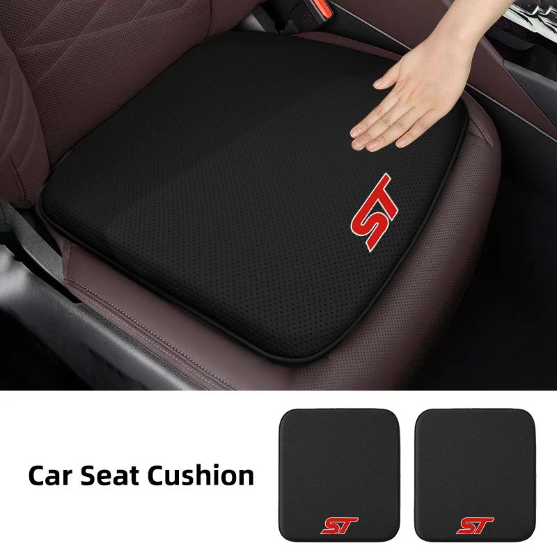 Car Seat Cover Non-Slip Cushion Comfortable Pad Accessories For Ford MK2 ST Line Racing RS S Kuga Fiesta Fusion