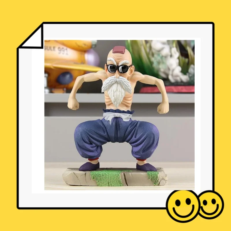 

18cm Anime Figurine Dragon Ball Master Roshi Action Doll PVC Model Statue Desktop Ornament Anime Merchandise Gift Collection Toy