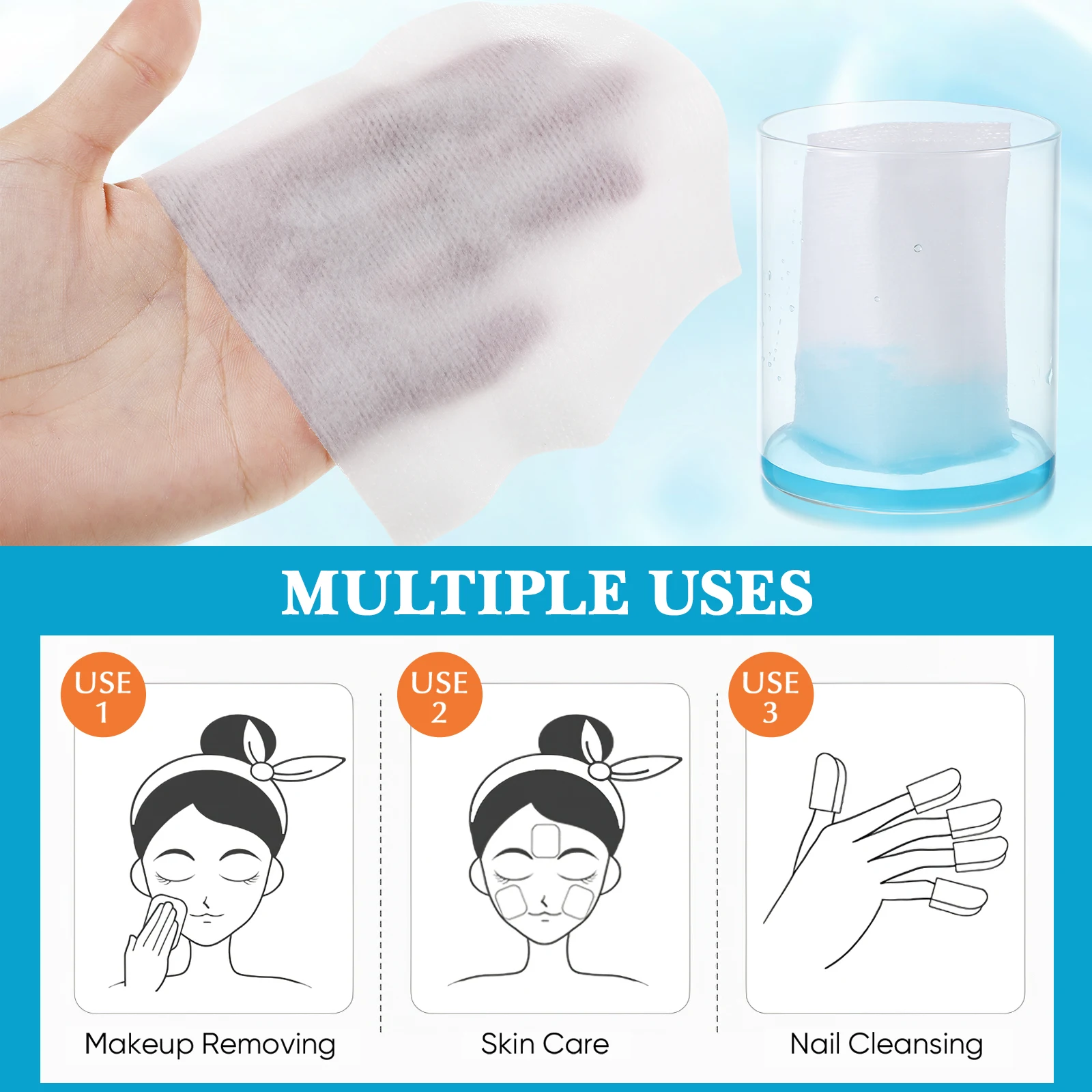 Gauze Pads Non Woven Wound Care Supplies Sterile Bandage Sponge First Aid 4X4 For Wipes Sponges Cotton Makeup Wounds