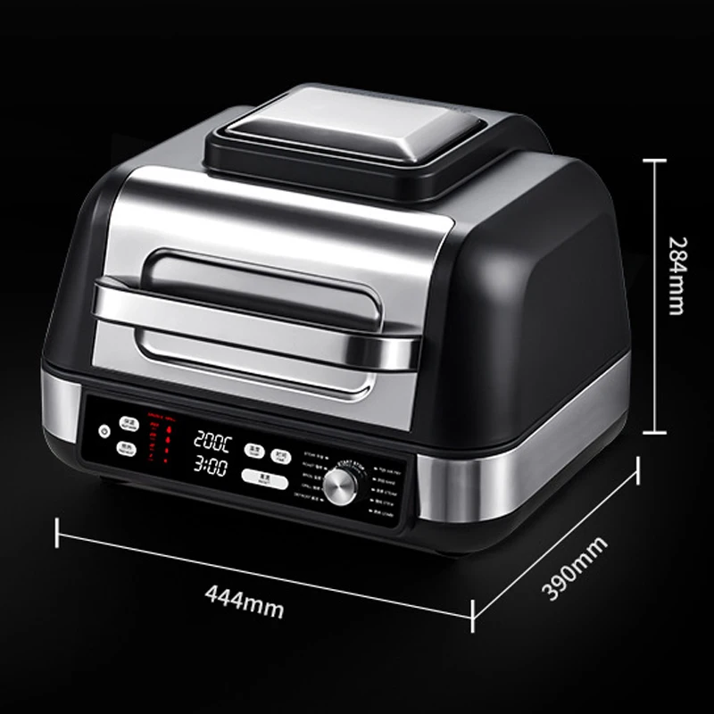 110V/220V Master Steak Maker Air Fryer/Grill  Multi-Function Cooker Salt-Baked/Baking/Stewing Pot Electric Steak Grill