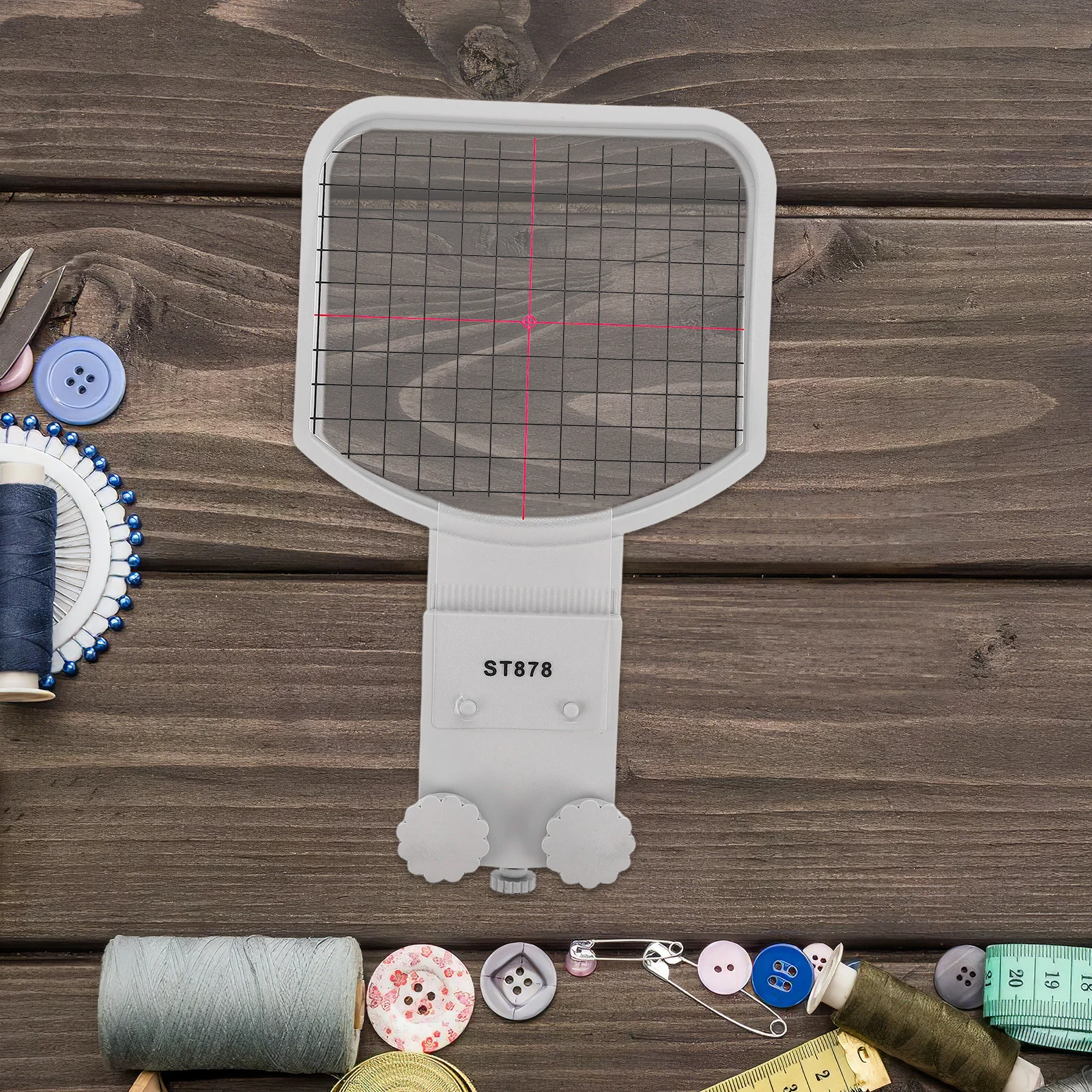 

Embroidery Machine Bandage Supplies Simple Hoop Ornament Adjustable Stand Hoops Kits Nylon Accessories with