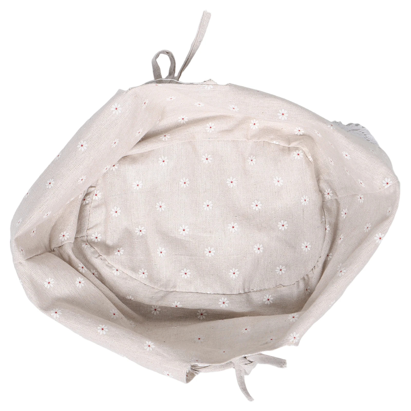 

Replacement Basket Liners Daisy Pattern Fitted Washable Fabric Liner For Wicker Wire Baskets Basket Liners Replacement