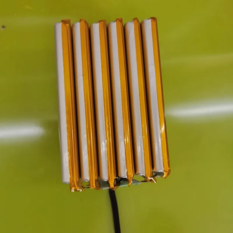 12.6V 20A rechargeable lithium polymer battery, non-cylindrical battery pack, waterproof, dual output, for LED lamps
