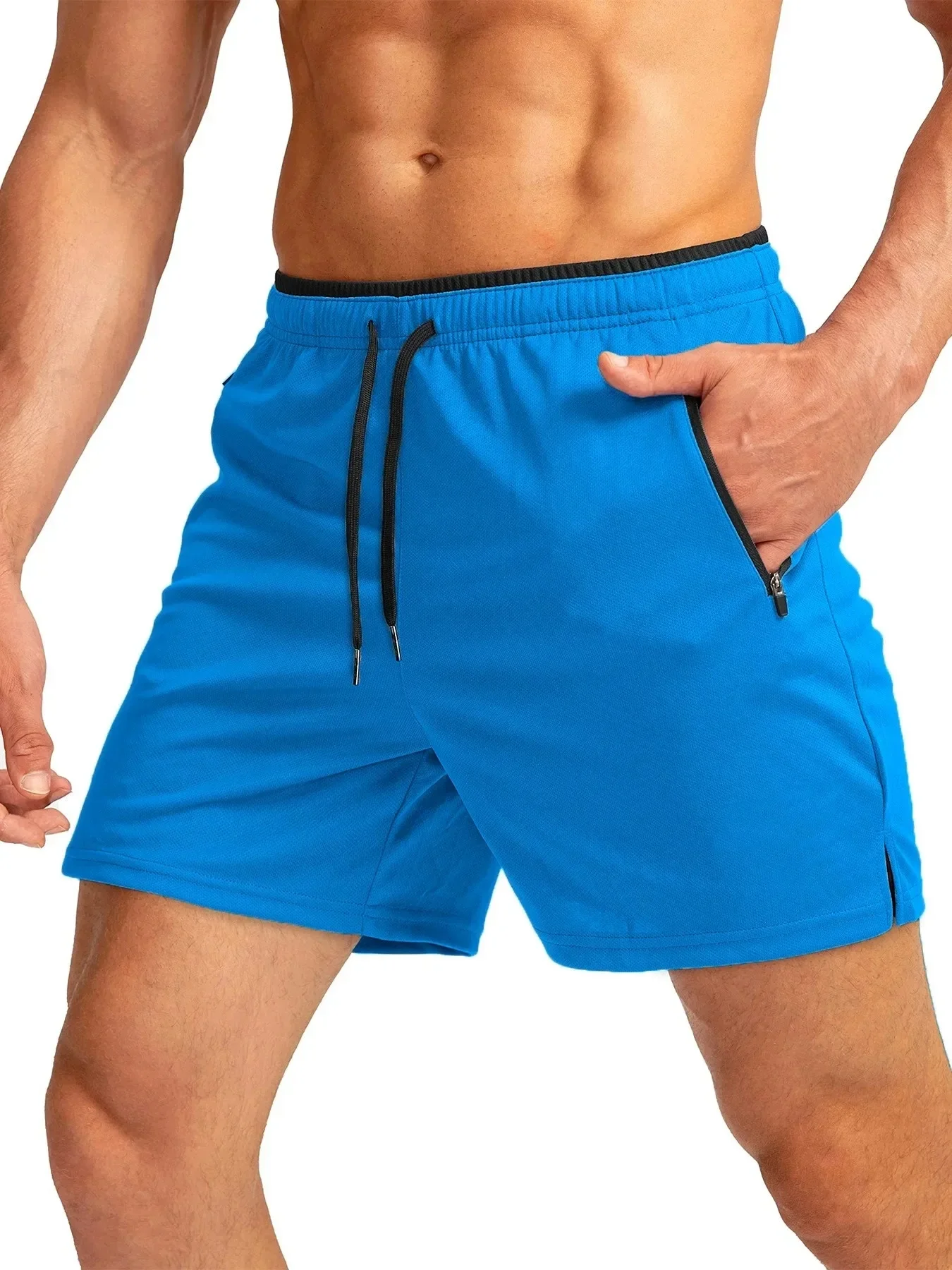 

Summer Basketball Shorts Male Casual Sports Shorts Mesh Fitness Short Trousers Breathable Five Points Pant Y2k Running Clothing