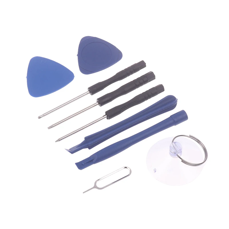 9Pcs/Set Mobile Phones Opening Screen Pry Bar Repair Tool Kit SmartPhone Disassemble Screwdriver Sets Dismantling Tool For Phone