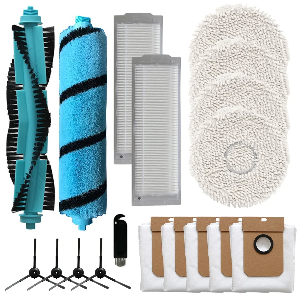 

Main Side Brushes Filters Kit For Cecotec For Conga 11090 Vacuum Cleaner Replacement Main Side Brushes Filter Mop Cloth Dust Bag