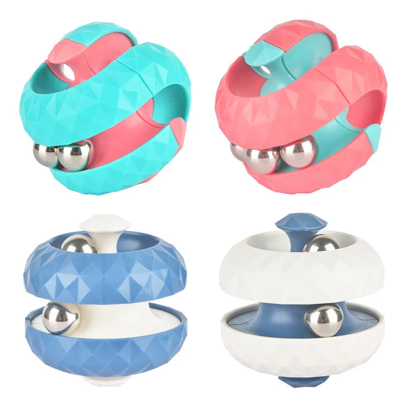 Kreatives Stressabbau-Puzzle für Kinder und Erwachsene. Spin Ball Track Ball Gyroskop Spielzeug. Das beste Geschenk für den Urlaub