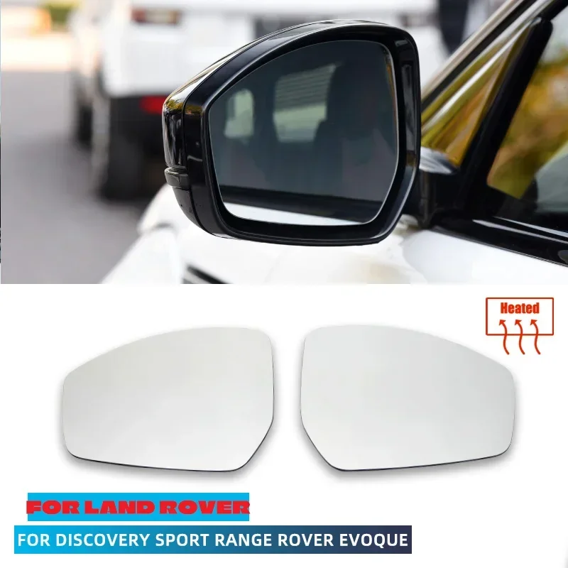

Left Right Door Side Heated Wing Mirror Glass Rearview Rearview Plate for Land Rover Range Rover Evoque 2012+ Discovery Sport