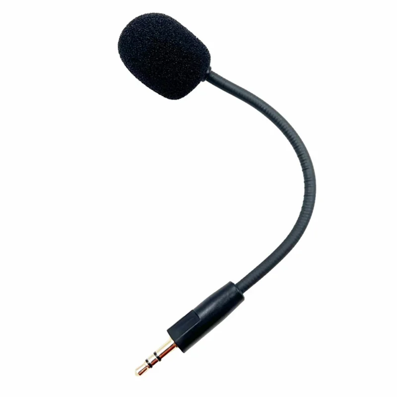 POP-lMicrophone เปลี่ยนไมโครโฟนเกมสําหรับชุดหูฟังไร้สายสําหรับเล่นเกม Hyper X Cloud Track S, หูฟังที่ถอดออกได้