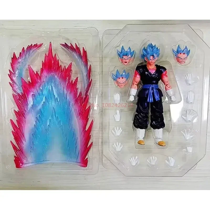 In Stock Demoniacal Fit Dragon Ball DF SHF The Mightiest Radiance Vegetto Anime Action Figure Movable Model Toys Hoilday Gifts