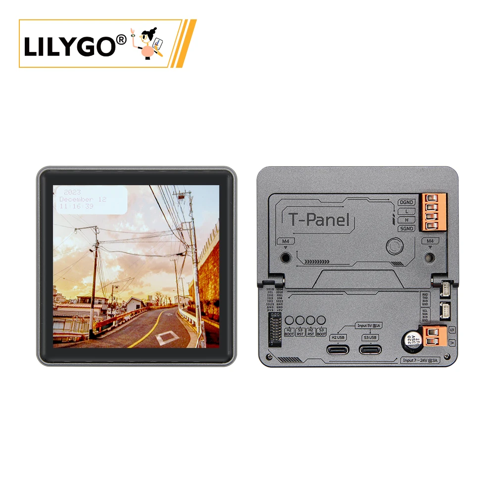 LILYGO ®   T-Panel-S3 ESP32-S3 ESP32-H2 Wyświetlacz 4,0-calowy ekran LCD RS485 CAN-FD Moduł nadawczo-odbiorczy Obsługa WIFI Bluetooth QwiiC TF
