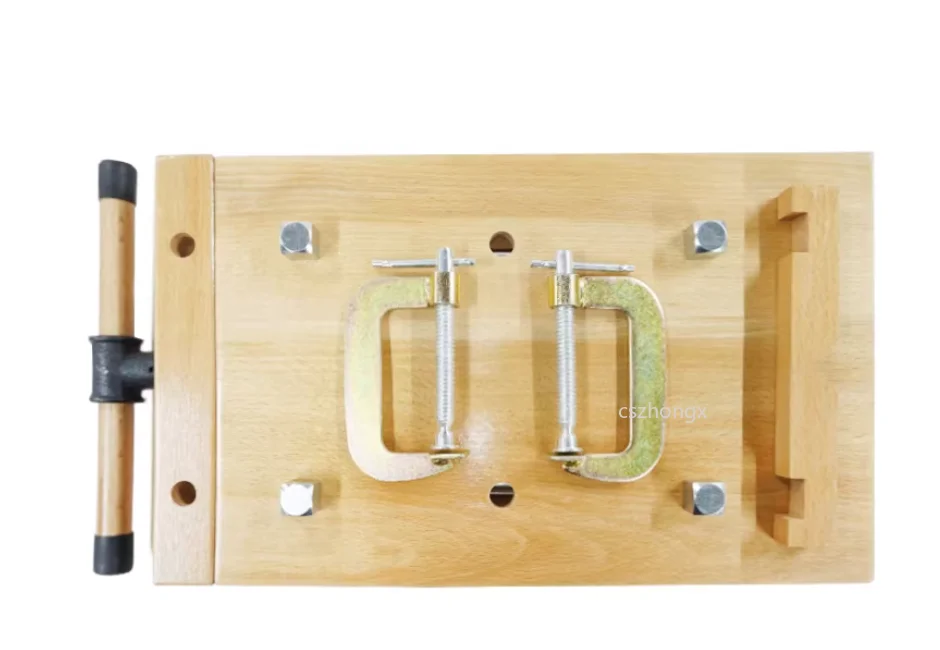 Portable Mini Woodworking Table Small Multifunctional Beech Tabletop Manual Workbench for Woodworking Industry