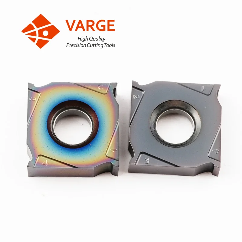 

VARGE XSEQ XSEQ1202 XSEQ1203 XSEQ1204 XSEQ12T3 XSEQ12T4 CNC Indexable milling Slot milling SMP01 SMP02 Carbide Milling inserts