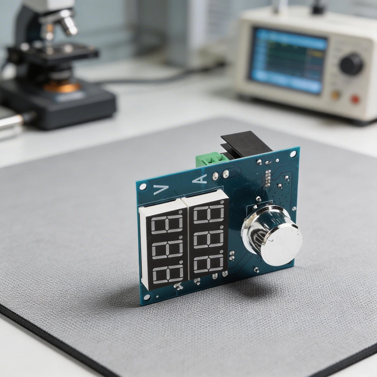 Real-time Voltage Display Current Regulator Module Built-in XL4016 Chip Copper Core Inductor Display 78*63*40mm