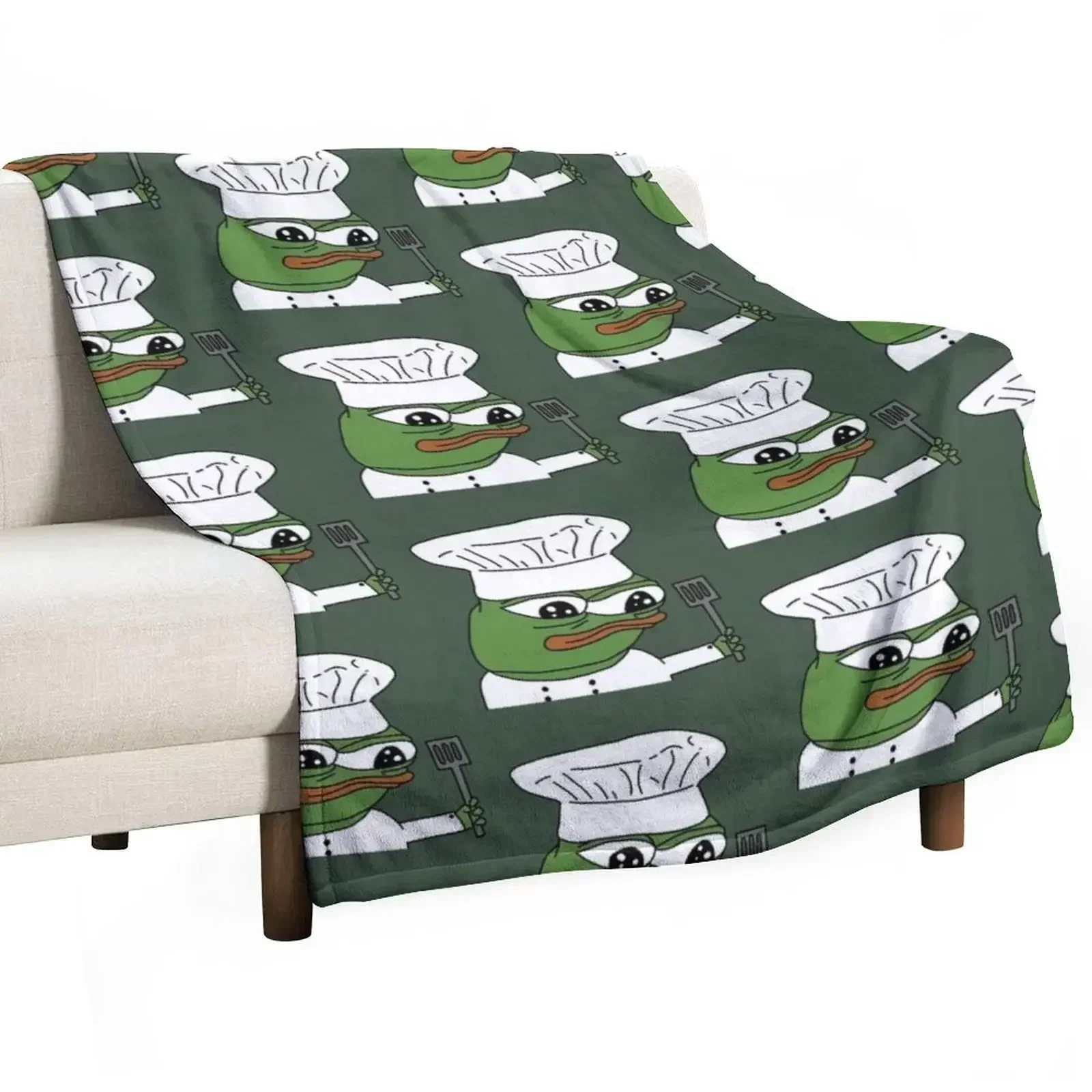 Peepo chef Throw Blanket Giant Sofa Stuffeds Blankets