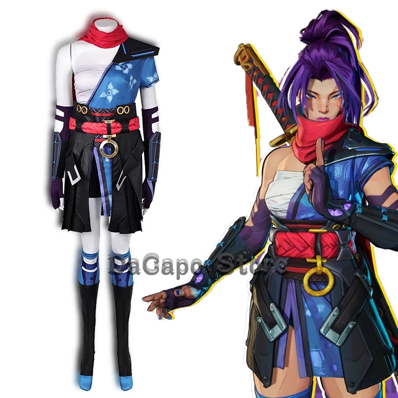 

Mv Rivals Psylocke Cosplay Costume Wig Anime Game Clothes Uniform Halloween Sexy Cosplay Party Women Ninjia Su